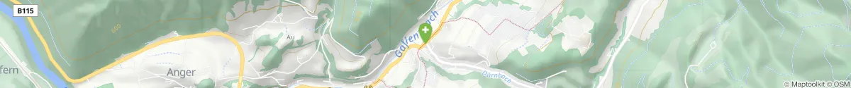 Kartendarstellung des Standorts für Apotheke Zum Biber in 3335 Weyer
